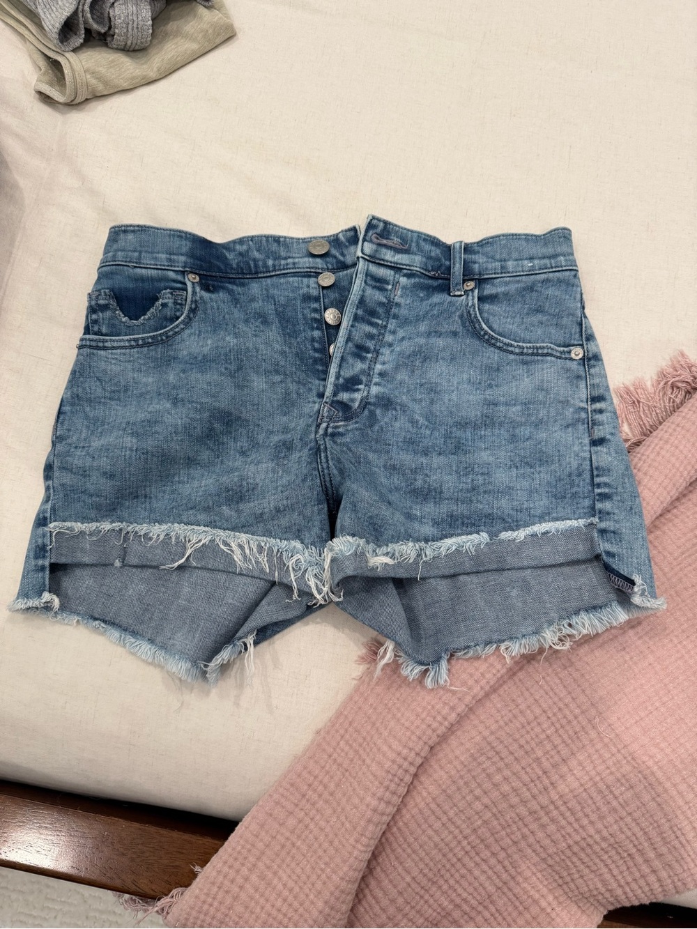 Jean shorts x 2